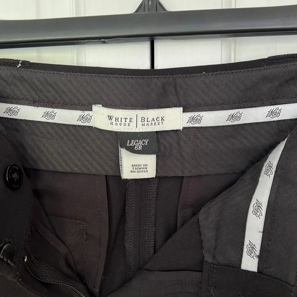 White House Black Market Black Dress Pant - Picture 4 of 7